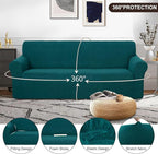 U-NICE HOME Stretch Couch Cover Sofa Cover Sofa Slipcover Furniture Protector - Image 3