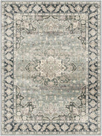 7X9 Area Rugs - 7X9 Washable Area Rug Indoor Vintage Rug Print Rug Low-Pile by PhonzenuoCarpet
