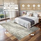 6x9 Area Rugs for Living Room Rug Washable: Abstract Rug for Dining Room - Image 2