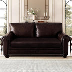 Leather Look Couch Cushion Covers Sofa Seat Slipcovers Sets Couches Furniture - Image 2