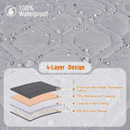 VANSOFY Waterproof Recliner Couch Covers, Sofa Covers 1-Piece Washable - Image 6
