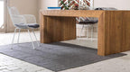 Unique Loom Outdoor Modern Collection Area Rug - Links (2' 2" x 3' 1" Rectangle, Gray/ Silver)