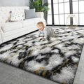 TWINNIS Super Soft Shaggy Rugs Fluffy Carpets, 5x8 Feet, Indoor Modern Plush by TWINNIS