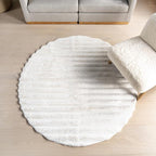 Nuloom SuperiorWash Collection Kai Off-White, Fluffy and Cozy, High Traffic by nuLOOM