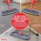 Wet Dry Mops for Hardwood Floors Cleaning: Microfiber Spray Mop Washable