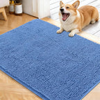 OLANLY Dog Door Mat for Muddy Paws 40x32, Absorbs Moisture and Dirt, Absorbent by OLANLY