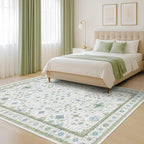 Hazo Haus Oushak Area Rug for Bedroom 5x7 by HazoHaus