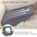 Couch Cushion Cover Seat Cushion Cover Stretch Armchair Cover Separate - Image 5