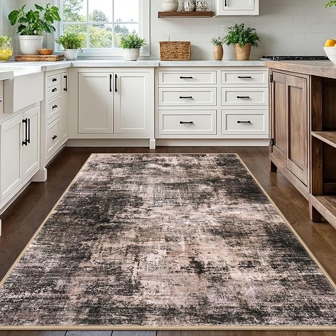 IOHOUZE Abstract Area Rugs 5x7 Ft Washable Rugs - Image 2