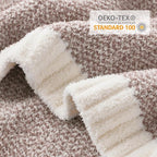 Snuggle Sac Heather Taupe Throw Blanket - Image 3