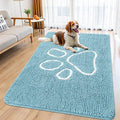 Smiry Dog Door Mat for Muddy Paws, Absorbent Dirt Trapper Non Slip Quick Dry by Smiry