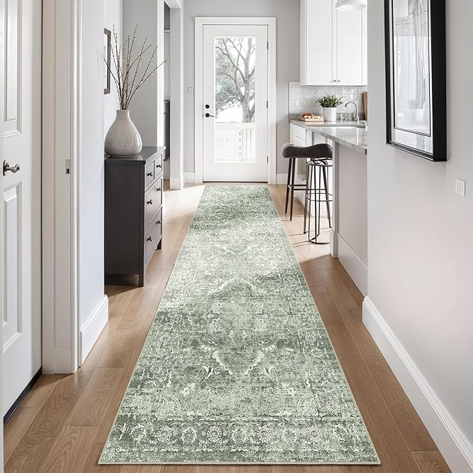 2'6"x12' Washable Hallway Runner Rug by EISUROM