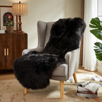 AMTOVO Faux Sheepskin Rug, 2 x 6 ft Faux Fur Rug - Image 5