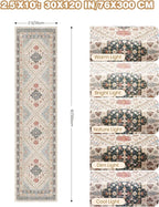 Kitchen Runner Rug Non Slip Washable 2.5x10, Soft Ultra-Thin Entryway Rug - Image 2