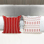 YCOLL Christmas Pillow Covers 18x18 Set of 4, Modern Sofa Throw Pillow Cover - Image 2