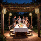 Solar Lanterns Outdoor Waterproof, 2 Pack Hanging Solar Lights for Outside, Auto On/Off Solar Powered Lanterns for Patio Yard Porch Pathway Garden Decor, Warm White