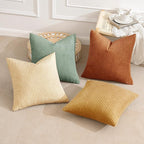 MIULEE Boho Farmhouse Throw Pillow Covers 18x18 Inch Set of 4 Summer Modern - Image 6