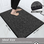 BEQHAUSE Kitchen Rugs 32"x48", Non-Slip Kitchen Mats - Image 2