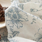 jinchan Linen Floral Curtains 96 Inch Length - Image 8