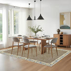GarveeHome 4x6 Area Rugs for Bedroom Living Room Machine Washable Rugs Floral - Image 2