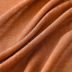 MIULEE Orange Curtains 90 Inch Length 2 Panels - Image 3