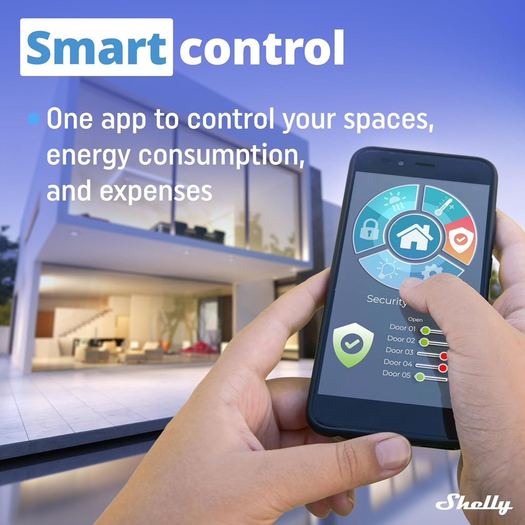 Shelly Plus Uni Smart Wi-Fi and Bluetooth Operated Module, Dry Contact