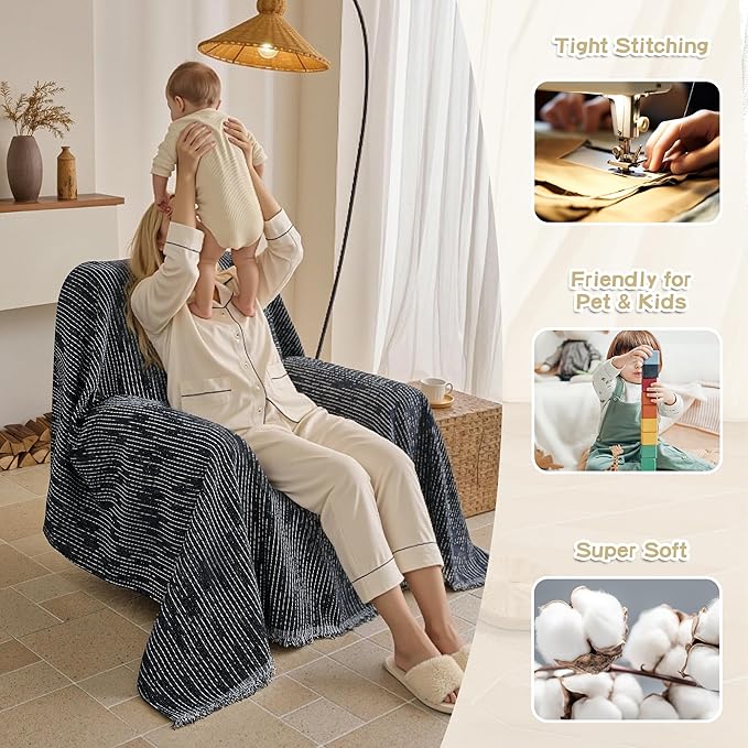 MYSKY HOME Oversized Armchair Couch Cover - Image 2