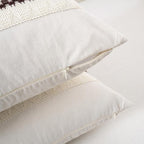 Fancy Homi Set of 1 Boho Brown Euro Decorative Throw Pillow Cover 26x26 Inch - Image 3