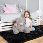 Pionblank Fluffy Runner Rugs for Bedroom 2x6, Modern Shaggy Area Rug for - Image 3