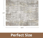 8 x 10 Area Rugs for Living Room, Machine Washable Non Slip Rug Ultra Soft Low - Image 2