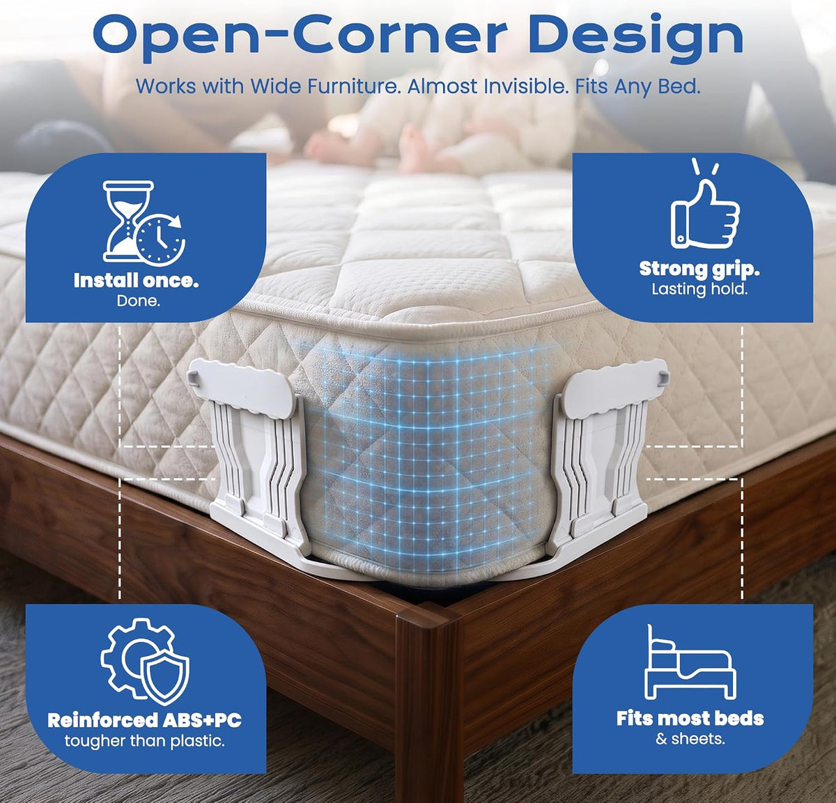 Bed Sheet Holders for Corners: No More Loose Sheets