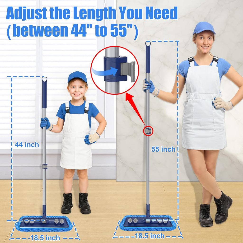 Microfiber Mops for Floor Cleaning: Dust Mop for Hardwood Floors
