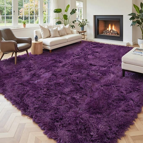 8x10 Area Rugs for Living Room Bedroom, Large Area Rug Shaggy Carpet Soft Plush - Image 2