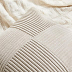 Fancy Homi 2 Packs Neutral Taupe Lumbar Decorative Throw Pillow Covers 20x28 - Image 4