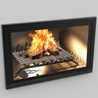 Fireplace Grate Ember Retainer, 16 x 10 Inch Steel Ember Retainer Mesh