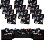 12Pcs Stretch Patio Cushion Covers, Outdoor Couch Covers Replacement, Outdoor by BIETYONE