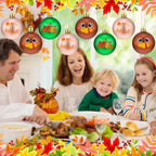 Civaner 15 Pcs Thanksgiving Ball Ornaments for Tree