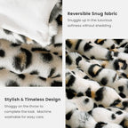 Cozy Bliss Leopard Print Faux Fur Throw Blanket - Image 6