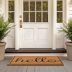 Barnyard Designs Natural Coco Coir Heavy Duty Backing Doormat - Image 4