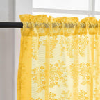 YJ YANJUN Vintage Lace Curtains Short - Image 2