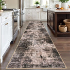 IOHOUZE Abstract Runner Rug 3x12 Ft Washable Runners - Image 2