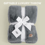 UGG Euphoria Faux Fur Throw Blanket, Oversized Soft Throw - Image 3