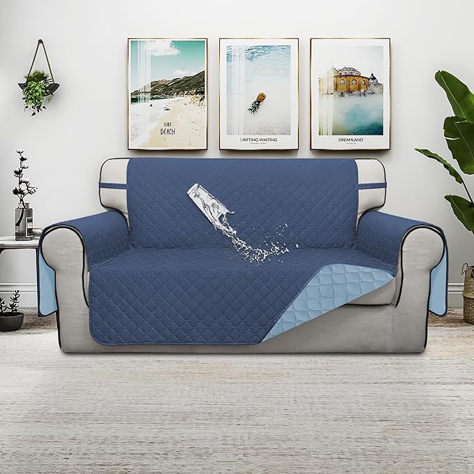 ISSUNTEX Double Protection 100% Waterproof Loveseat Covers - Image 2