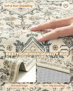 3x5 Area Rugs for Entryway, Kitchen Rugs Non Slip Washable for Dining Room - Image 7