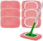 Reusable Microfiber Mop Pads Compatible with Swiffer Sweeper Mop