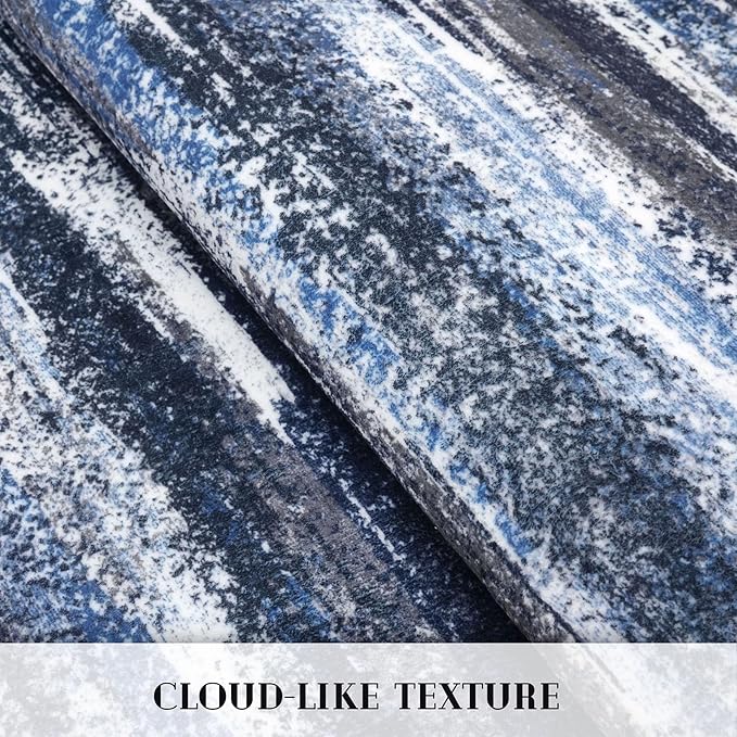 Lansny Modern Abstract Runner Rug 2x5 - Image 8