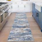 KOZYFLY Modern Abstract Hallway Runner Rug, 2x8 Kitchen Rugs Non-Slip Washable - Image 3