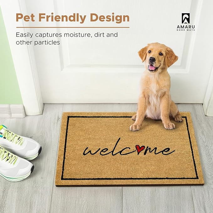 Welcome - 17"x29" - Coir Door Mat - Welcome Mats - Image 7