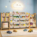 3-in-1 Toy Storage Organizer with Bookshelf (Extra Large 81")