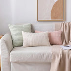 MIULEE Pack of 2 Corduroy Decorative Lumbar Throw Pillow Covers 22x14 Inch Soft - Image 2